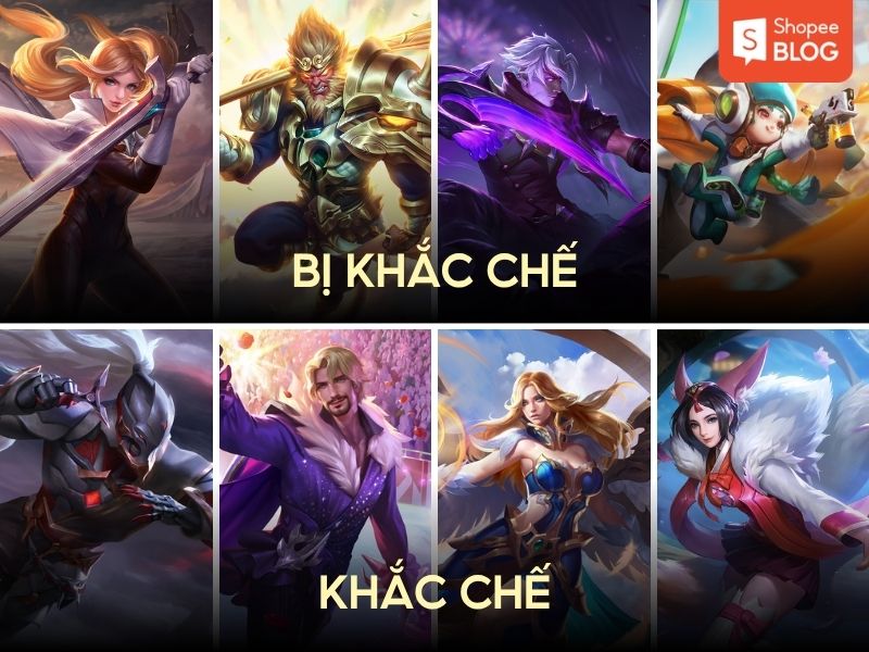 thane khắc chế và bị khắc chế