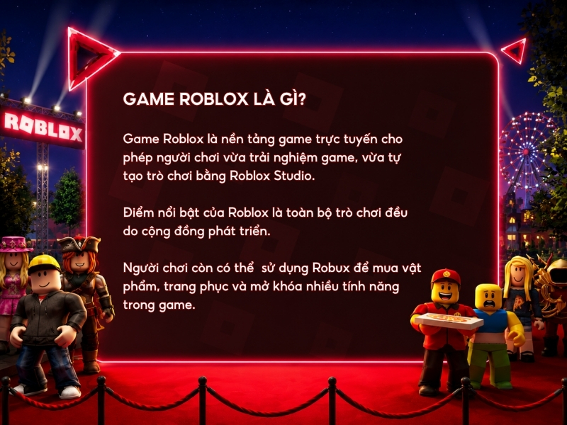 Game Roblox là gì? 