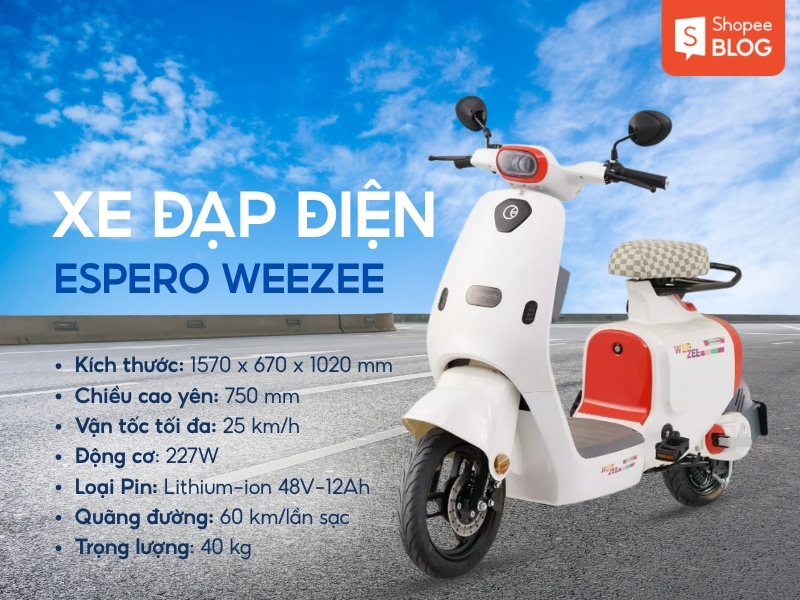 xe đạp điện Espero Weezee
