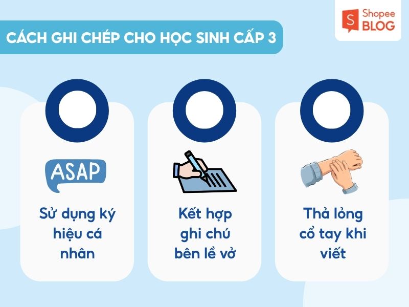 Cách chép bài nhanh cho học sinh cấp 3