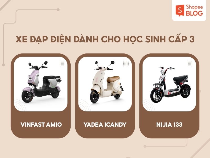 Xe đạp điện dành cho học sinh cấp 3