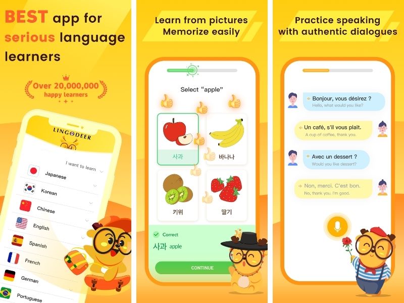 App học tiếng Anh LingoDeer
