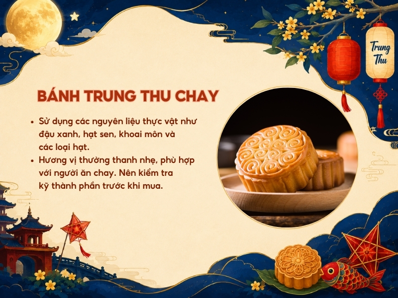 Bánh Trung thu chay. 