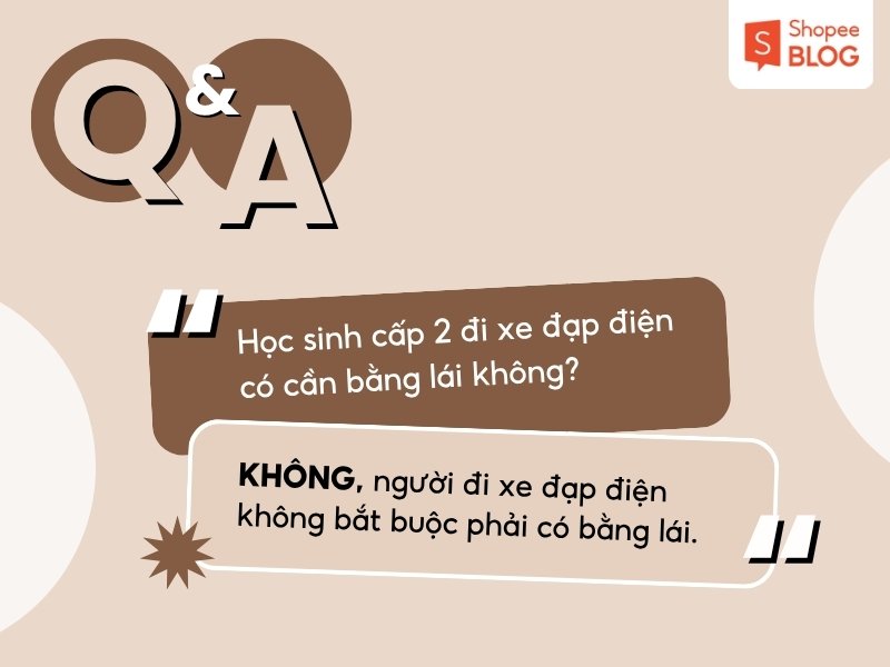Quy định bằng lái khi đi xe đạp điện