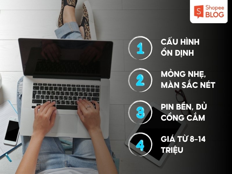 Tiêu chí chọn laptop dành cho học sinh cấp 3