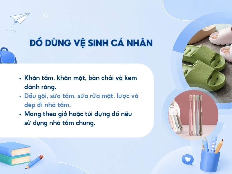 Đồ dùng vệ sinh cá nhân