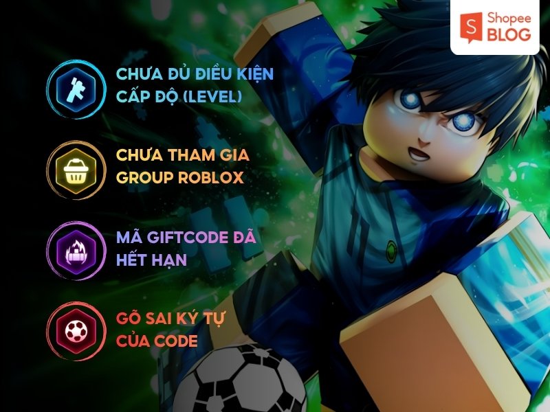 Nguyên nhân code Blue Lock Rivals không hoạt động