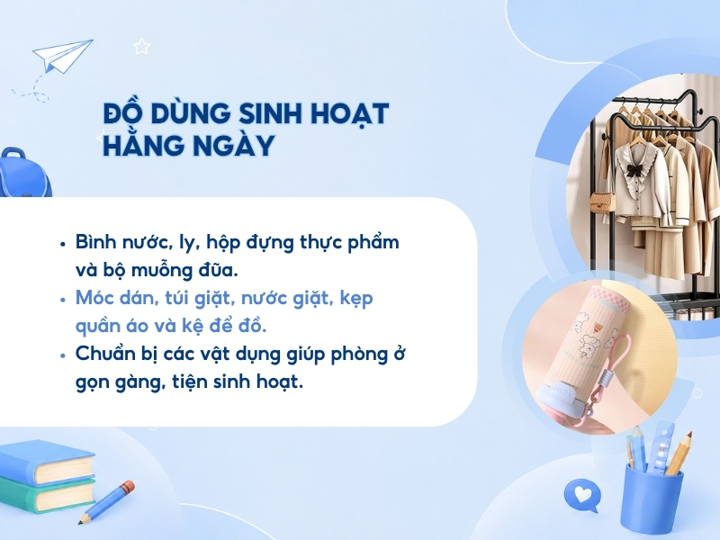 Đồ dùng sinh hoạt hằng ngày