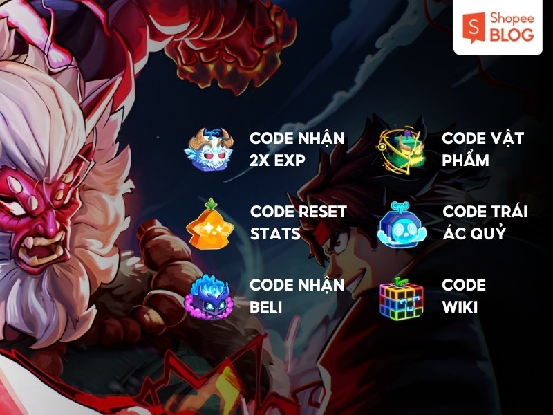 Tổng hợp các loại code Blox Fruit hiện tại