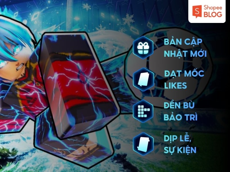 Thời điểm game Blue Lock Rivals tung code mới