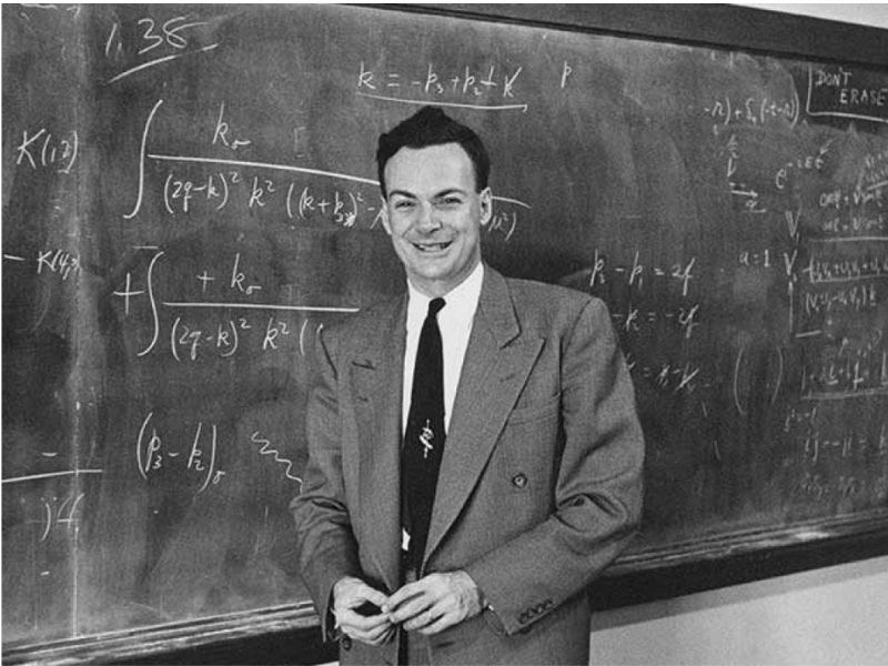 Người tạo ra phương pháp Feynman Richard Feynman 