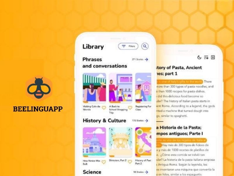 App học tiếng Anh Beelinguapp