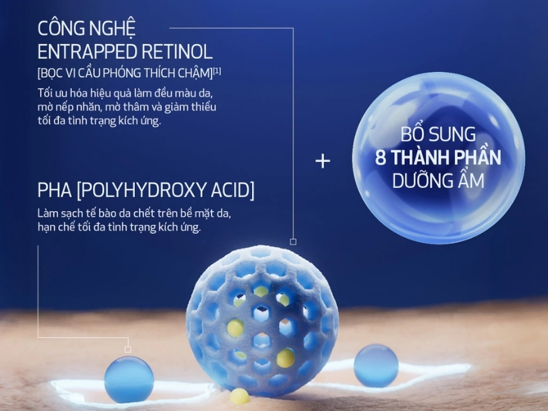 Thành phần Obagi Retinol PHA