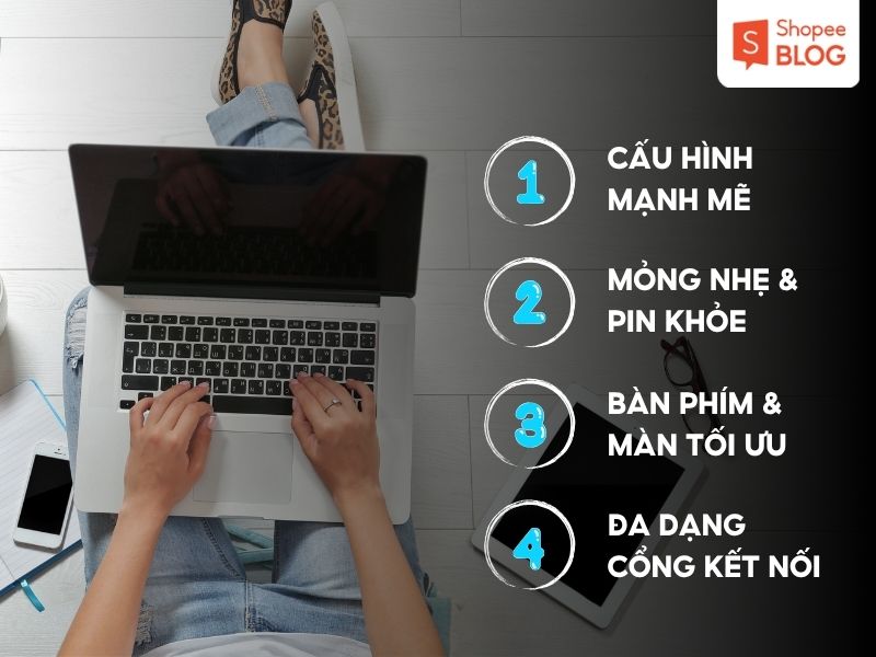 Tiêu chí chọn laptop cho sinh viên kinh tế