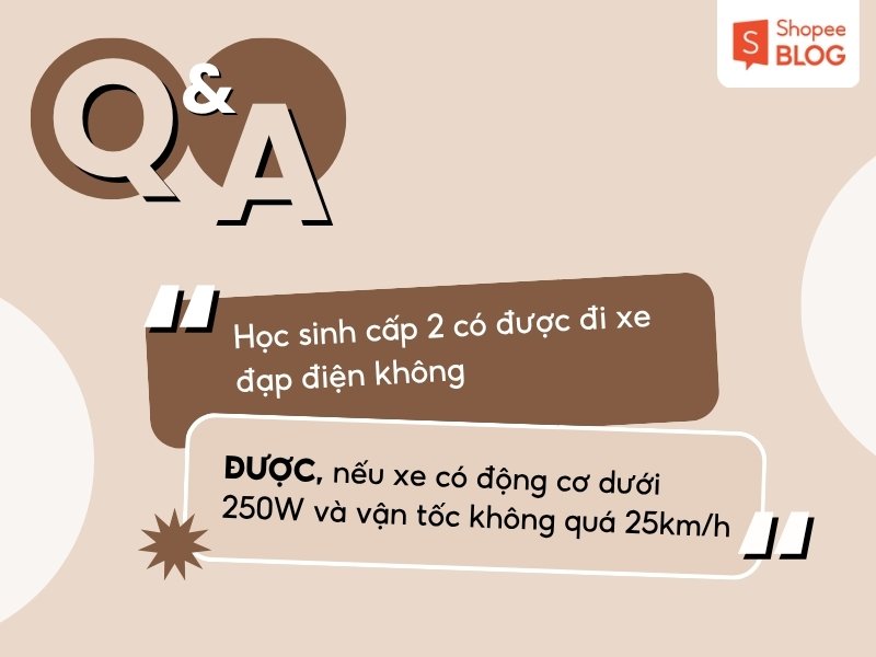 Giải đáp thắc mắc xe đạp điện học sinh