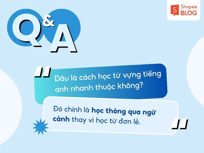 Cách học từ vựng tiếng anh nhanh thuộc