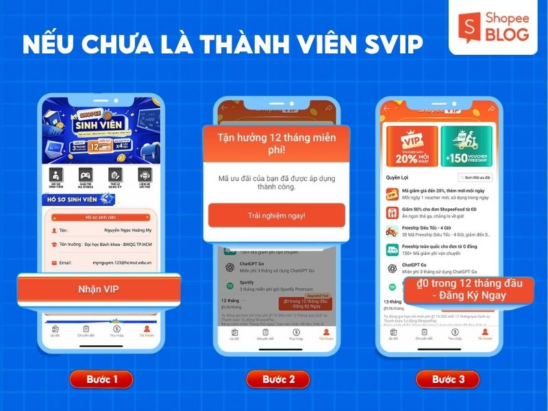 Cách kích hoạt nếu bạn chưa là thành viên SVIP