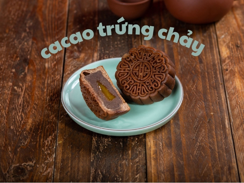 Bánh trung thu Lâm Thuỷ Lava trứng chảy