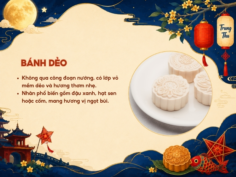Bánh dẻo truyền thống Trung Thu