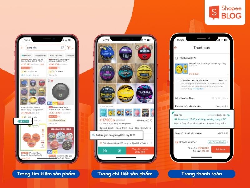 Cách nhận biết sản phẩm hỗ trợ Shopee 4H