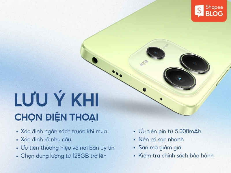 Lưu ý khi chọn điện thoại cho học sinh sinh viên