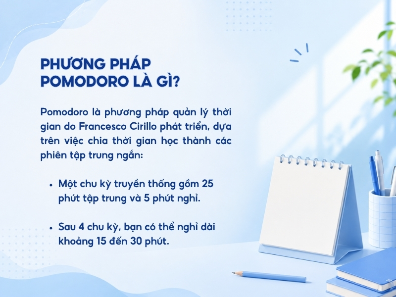 Phương pháp Pomodoro là gì?