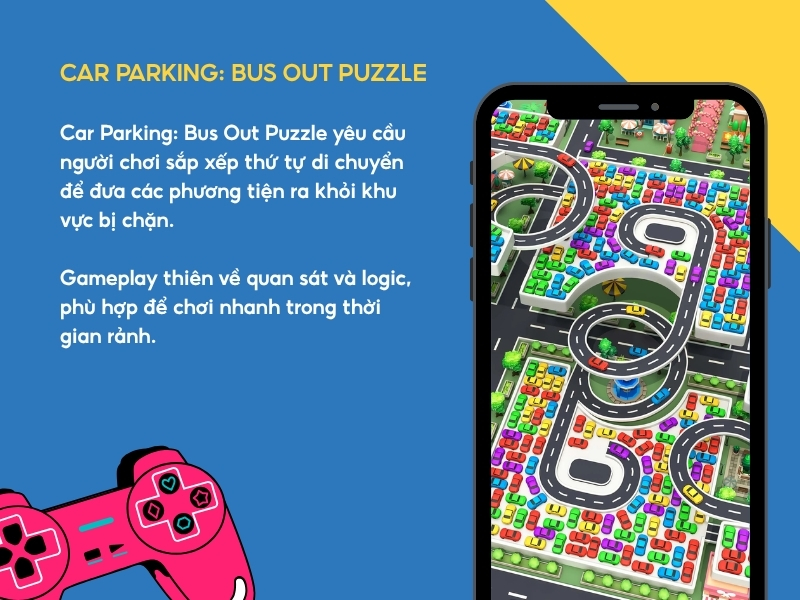 Car Parking: Bus Out Puzzle
