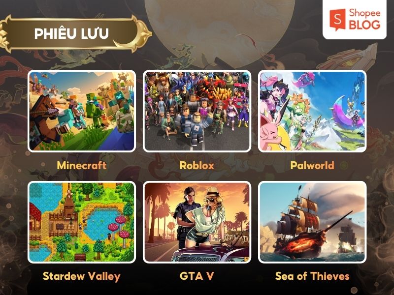 Những tựa game hot thể loại phiêu lưu