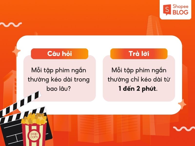 Độ dài một tập phim ngắn