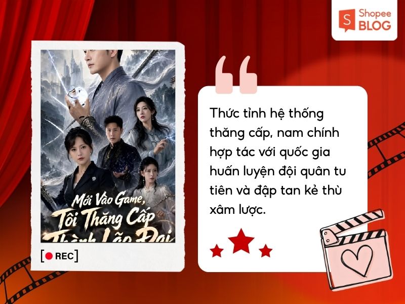 Phim Mới Vào Game, Tôi Thăng Cấp Thành Lão Đại
