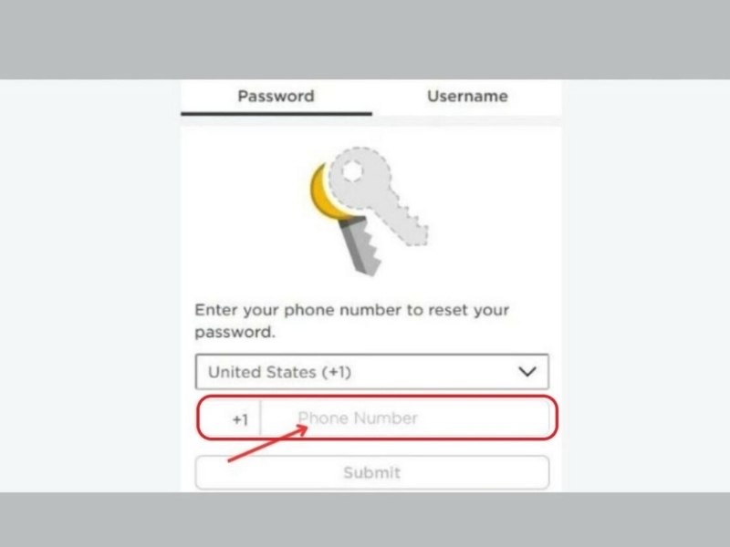 Cách lấy lại tài khoản Roblox bằng số điện thoại