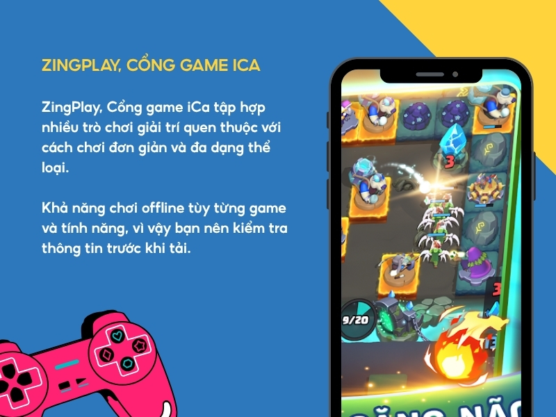 ZingPlay, Cổng game iCa.
