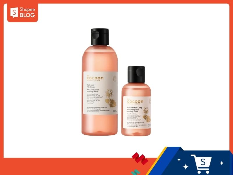 Toner dành cho tuổi dậy thì Cocoon sen Hậu Giang