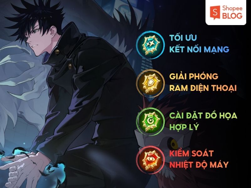 Cách chơi game online mobile không giật lag