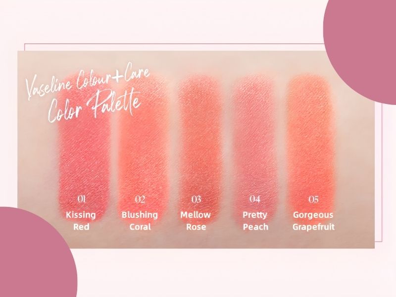 Son dưỡng học sinh Vaseline Lip Therapy Colour Care
