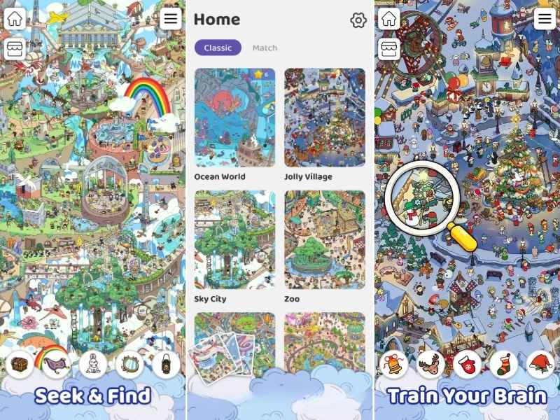 Find It Out thuộc những game offline hay trên điện thoại giúp bạn thử tài tinh mắt. (Nguồn: play.google.com)