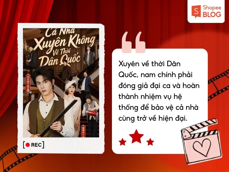 Phim Cả Nhà Xuyên Không Về Thời Dân Quốc