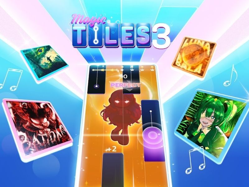 Top game offline trên điện thoại Magic Tiles 3