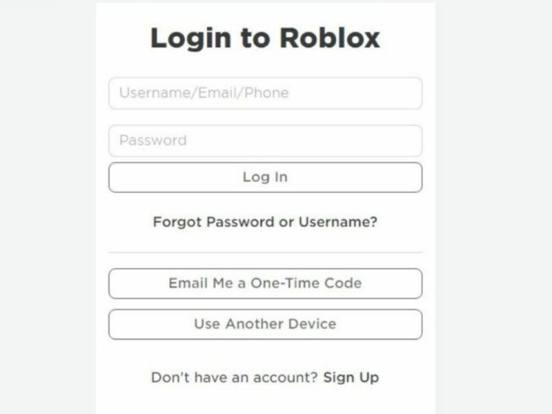 cách lấy lại tài khoản roblox bằng email