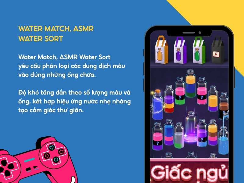 Water Match, ASMR Water Sort.