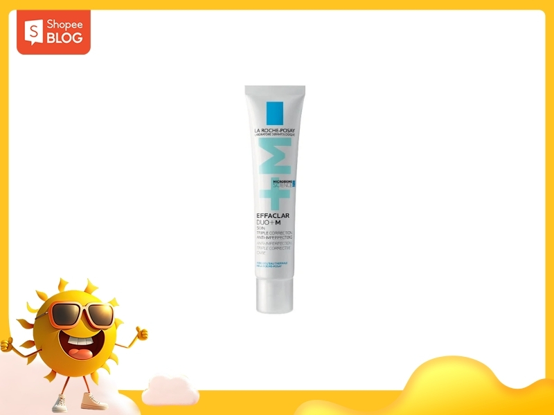 kem trị mụn cho tuổi dậy thì nam La Roche-Posay Effaclar Duo+ 