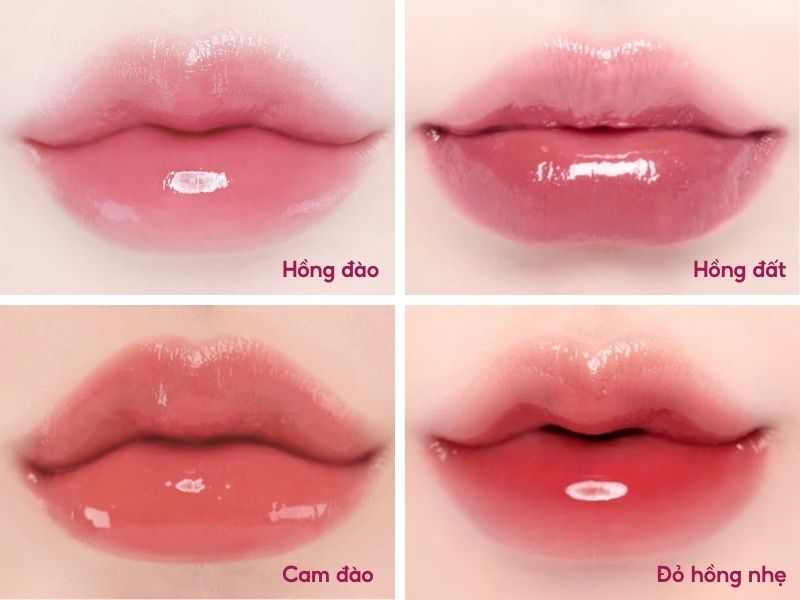Các màu son phù hợp với học sinh