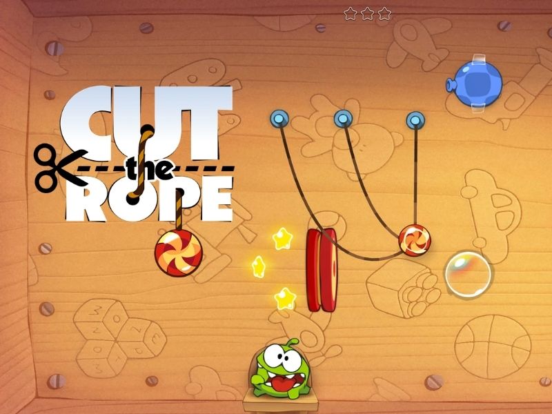 Game offline trên điện thoại hay Cut The Rope