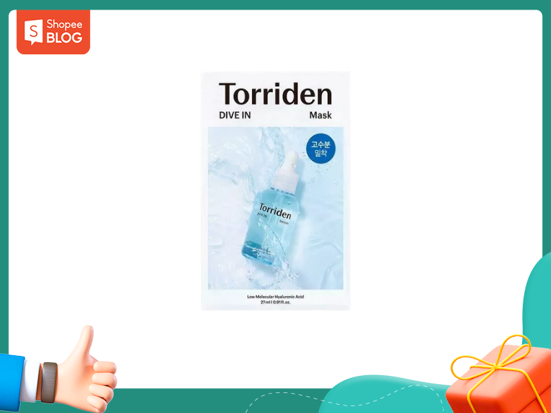 Torriden DIVE IN Low Molecular Hyaluronic Acid Mask