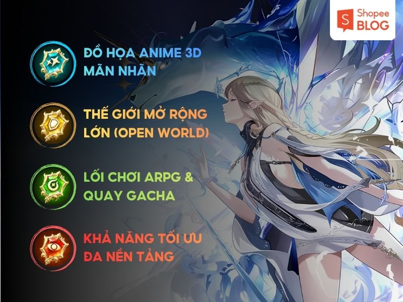 Tiêu chí lựa chọn các game giống Genshin Impact