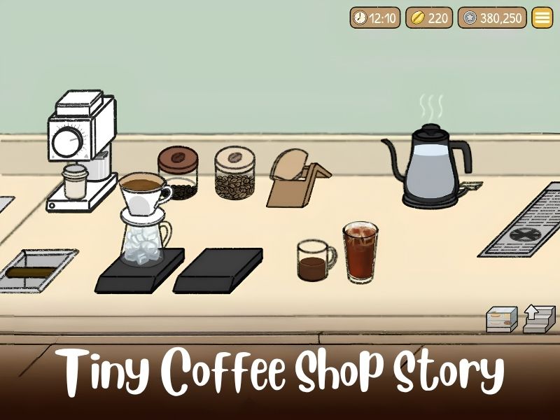 Game dành cho con gái Tiny Coffee Shop Story