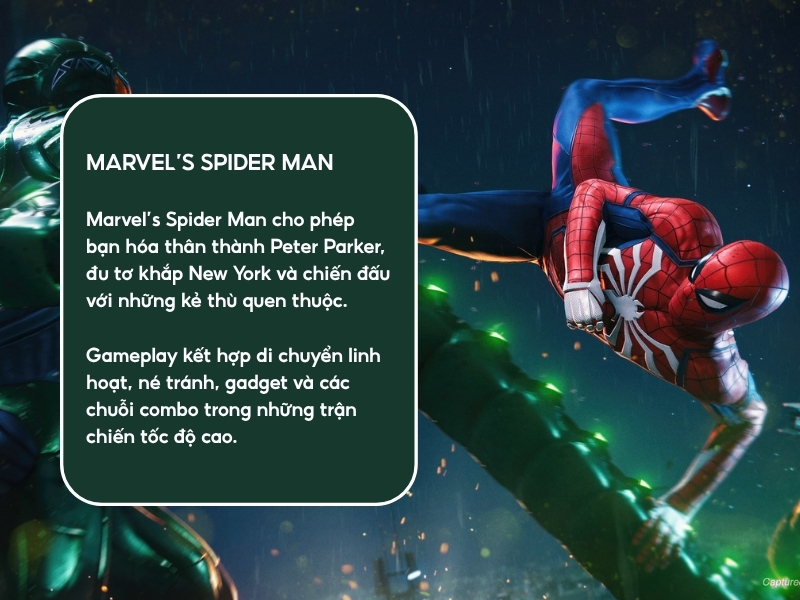 Marvel’s Spider-Man. 