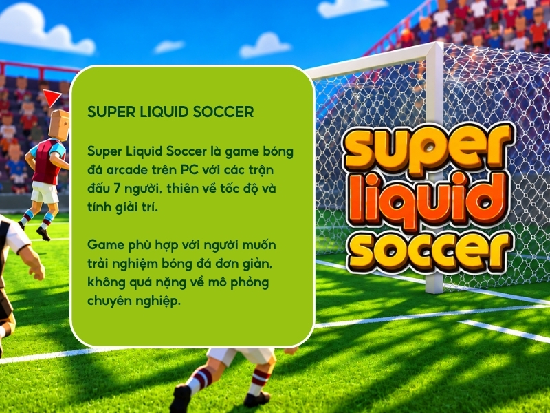 Super Liquid Soccer.