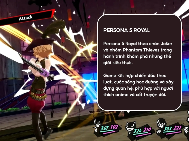 Persona 5 Royal. 