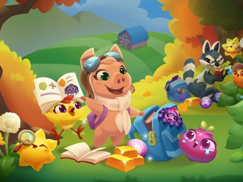 Màn chơi ghép trái cây Farm Heroes Saga